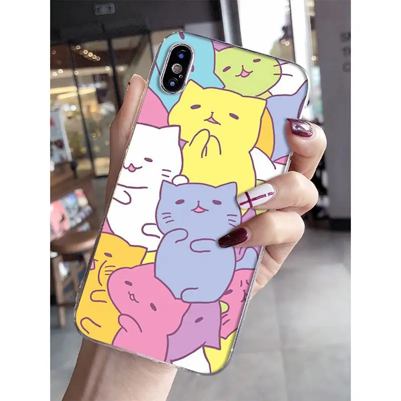 Прозрачный чехол для мобильного телефона Babaite Cat с рисунком милой мыши поросенка