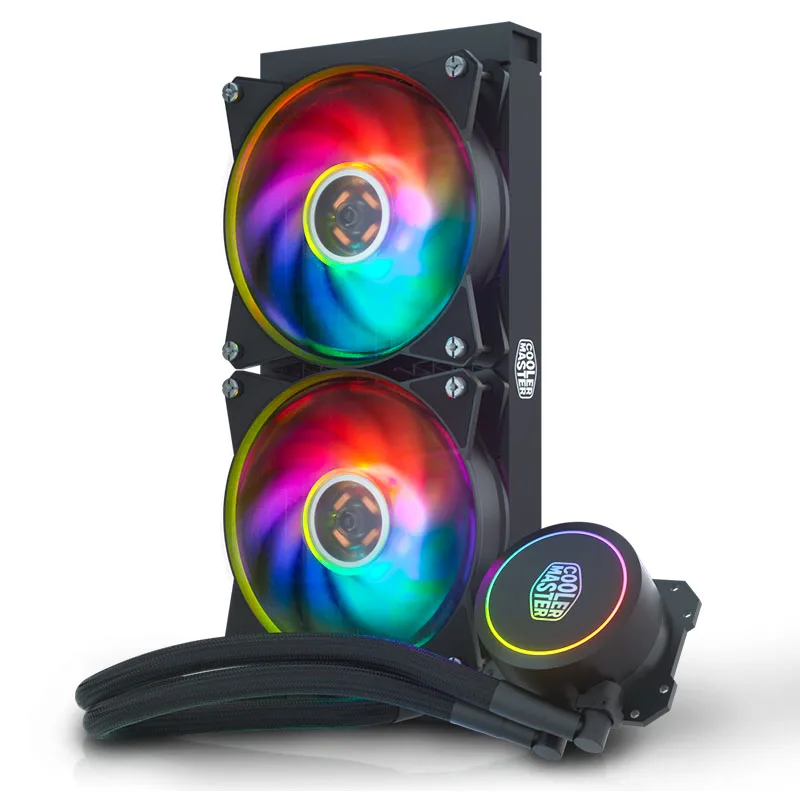 Кулер Master кулер для воды с процессором B240 ARGB 120 мм адресуемый вентилятор RGB