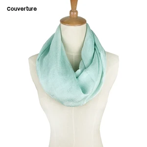 Женский шелковый шарф, шифоновый однотонный шарф в стиле ретро