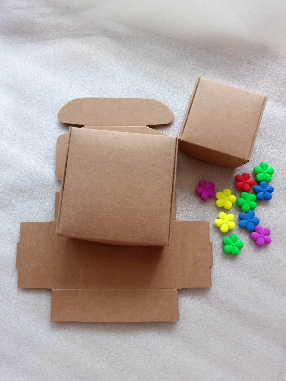 50 шт DIY крафт бумажная коробка подарочные коробки для свадебных сувениров день