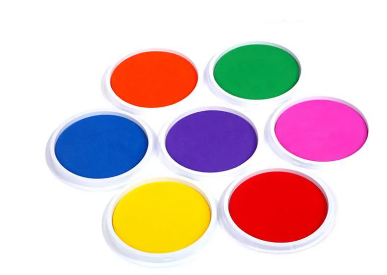 Детские моющиеся краски Pad игрушка/Дети DIY печать чернил для скрапбукинга