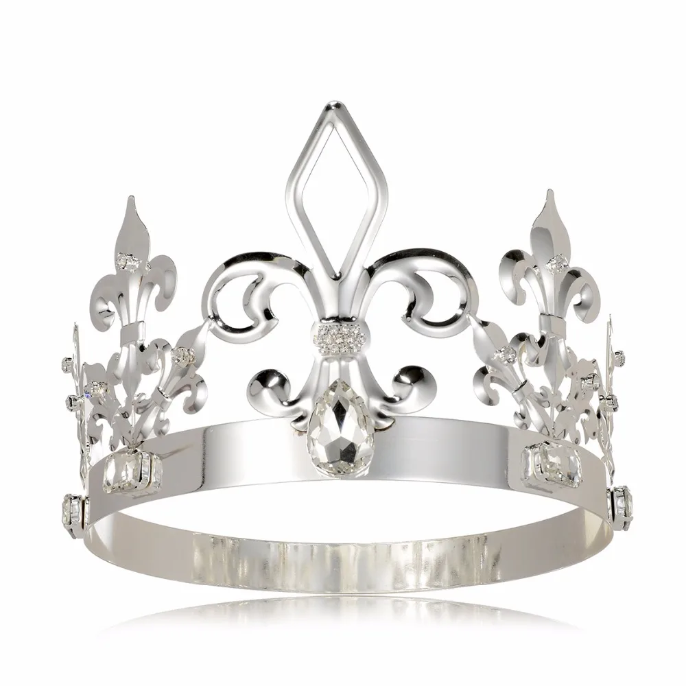 ZerongE jewelryFull Circle имперский средневековый король корона для мужчин круглая