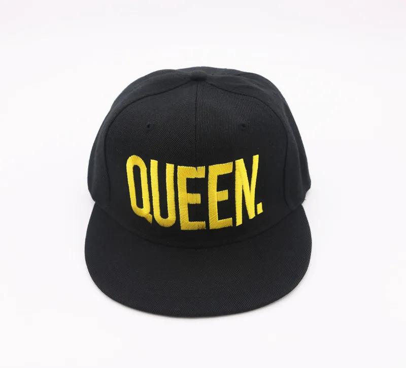 Одноцветная Регулируемая Повседневная Бейсболка KING QUEEN для мужчин и женщин кепка