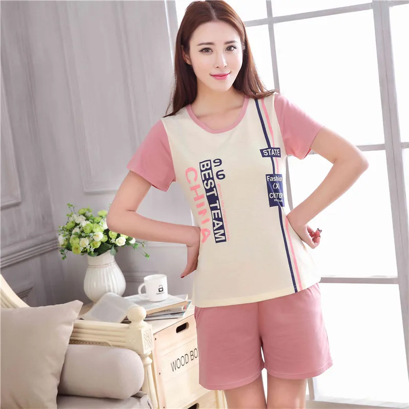 Летние Новые Для мужчин/Для женщин Мода Характер Печать с короткими рукавами