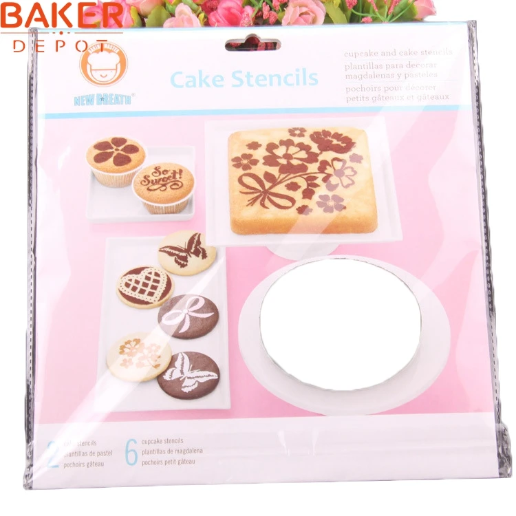 BAKER депо для DIY торта на день рождения распылительная форма украшения трафарет