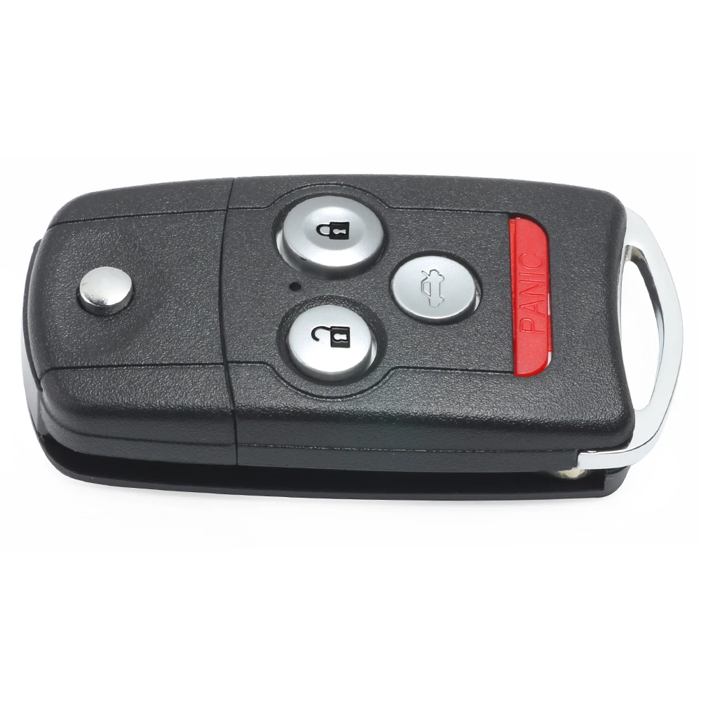 KEYECU для Acura TL TSX ZDX 2010 2011 2012 2013 Замена дистанционного управления автомобильный брелок 4 кнопки MLBHLIK-1T