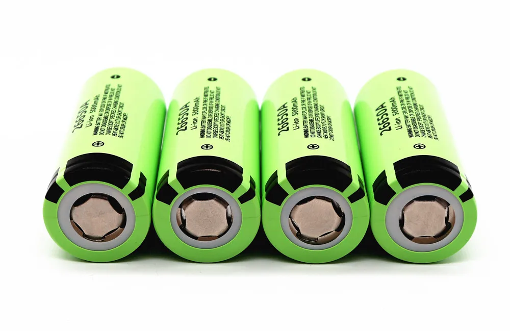 Высококачественный 26650 аккумулятор 5000mAh 3,7 V 50A литий-ионный аккумулятор для Panasonic 26650A светодиодный фонарик