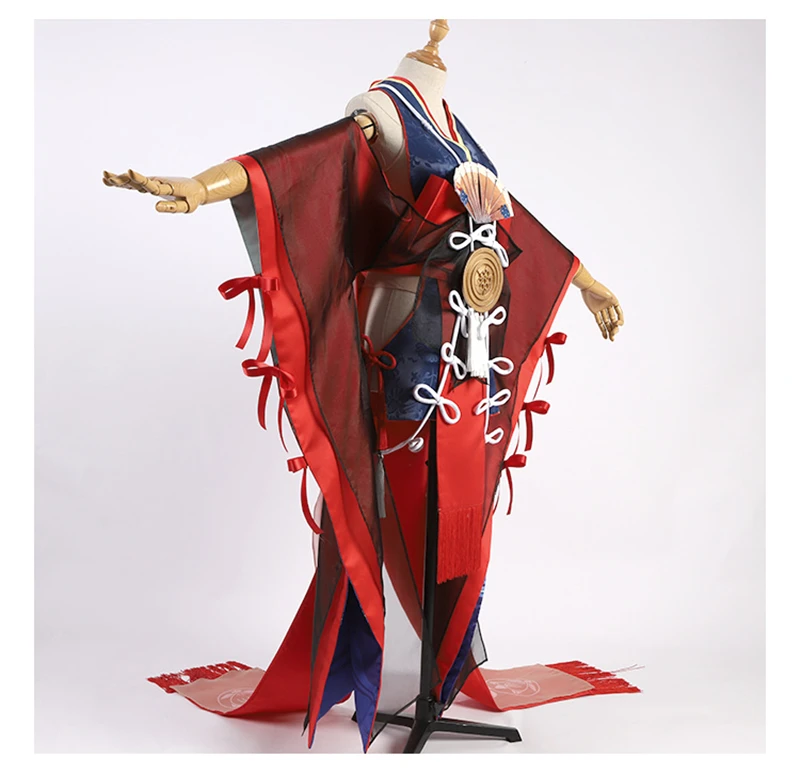 Game Onmyoji SSR Shiranui Awakening Cosplay Costome Women Anime Kimono Uniform Halloween Dress |