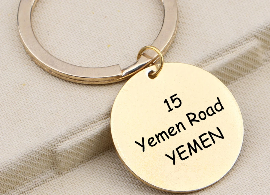 15 Yemen Road Yemen Letter Chandler Bing с героями телесериала «друзья» Вдохновленный брелок лучшие друзья брелок Забавный брелок подарки