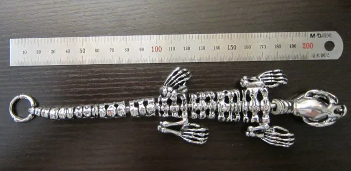Regalrock тираннозавр череп динозавра Браслет 3D Панк T Rex ювелирные изделия скелет