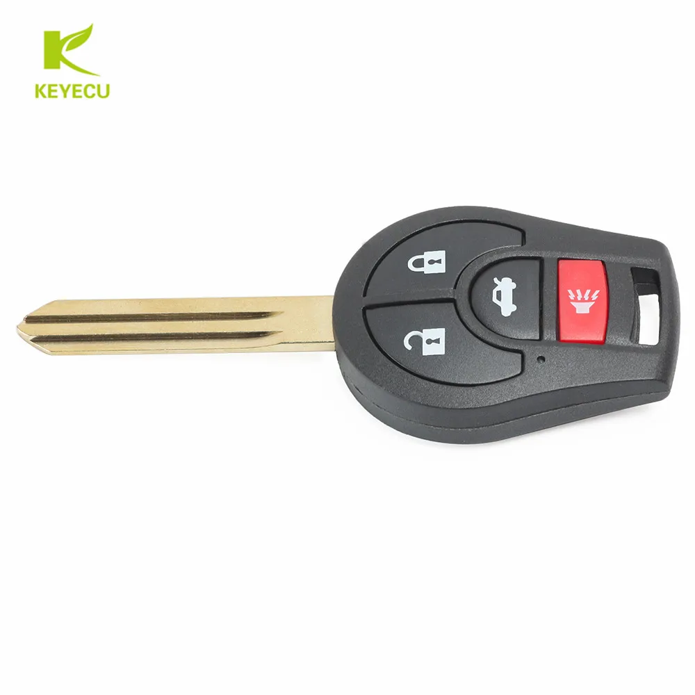 KEYECU Замена дистанционного ключа Fob 433 МГц ID46 для Nissan Armada 02 2008 Altima 03 07 350Z 06 09 Maxima 05 Sentra