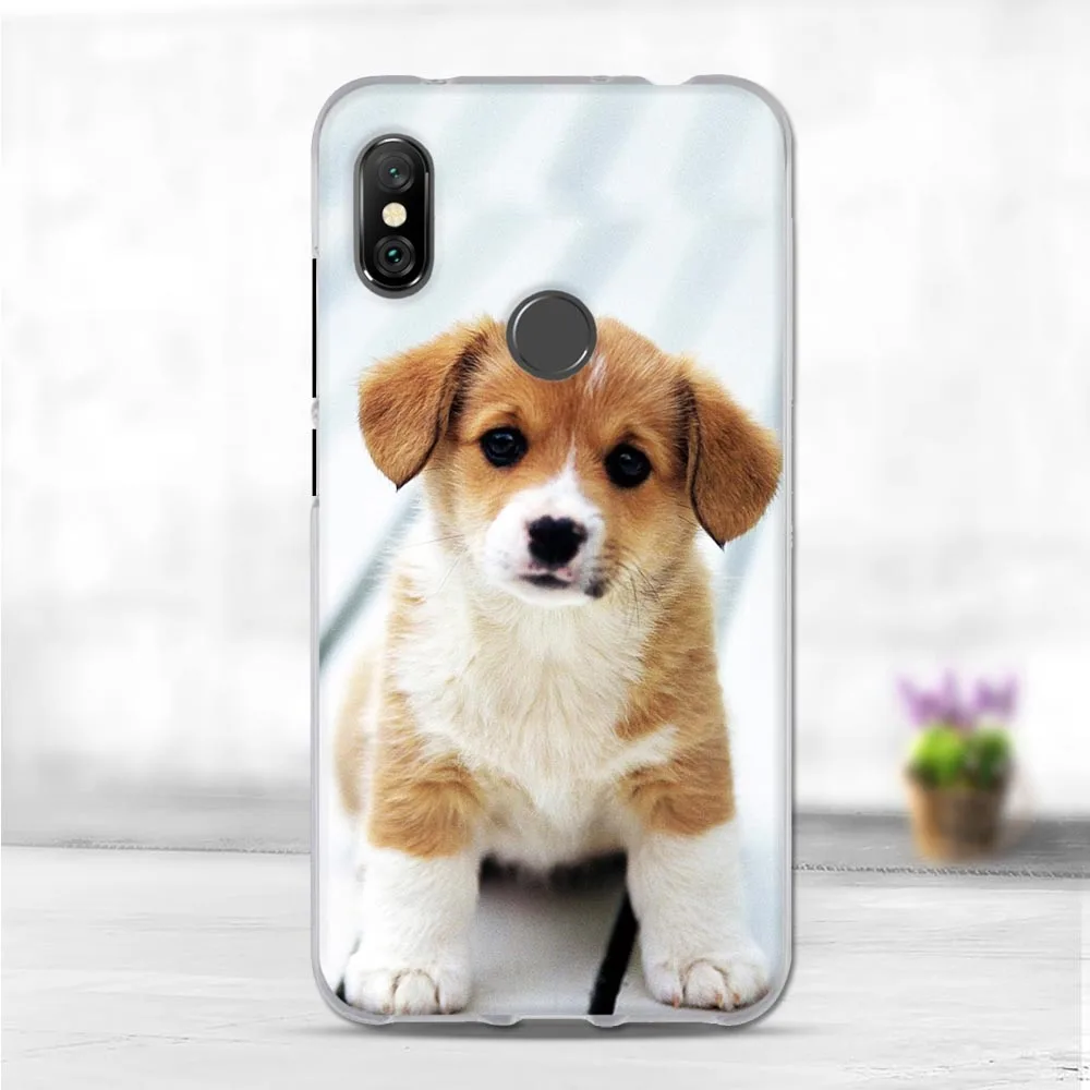 Чехол для Xiaomi Redmi Note 6 чехлы Pro силиконовый мягкий чехол животных из ТПУ pro |