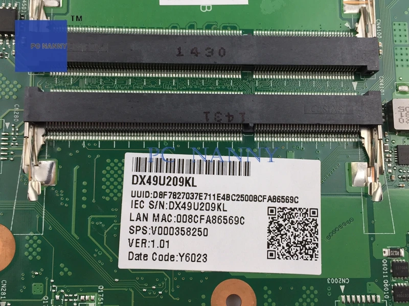Материнская плата NOKOTION V000358250 для Toshiba Satellite C70 C75 C75D стандартная материнская 1 8 ГГц