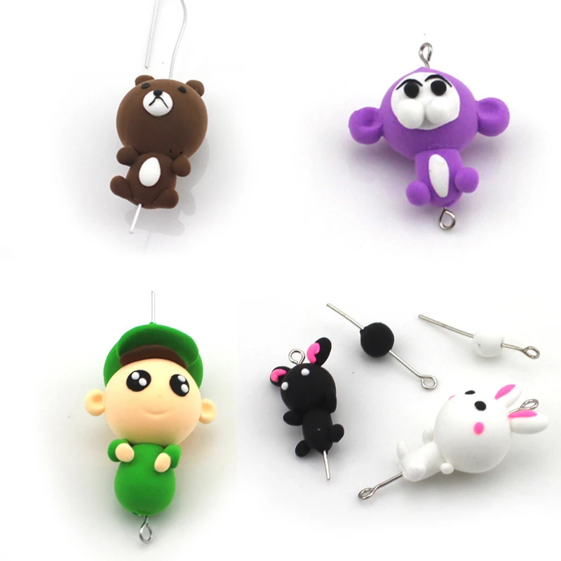 100 шт./пакет пластилин легкая глина инструмент форма для полимерной глины набор