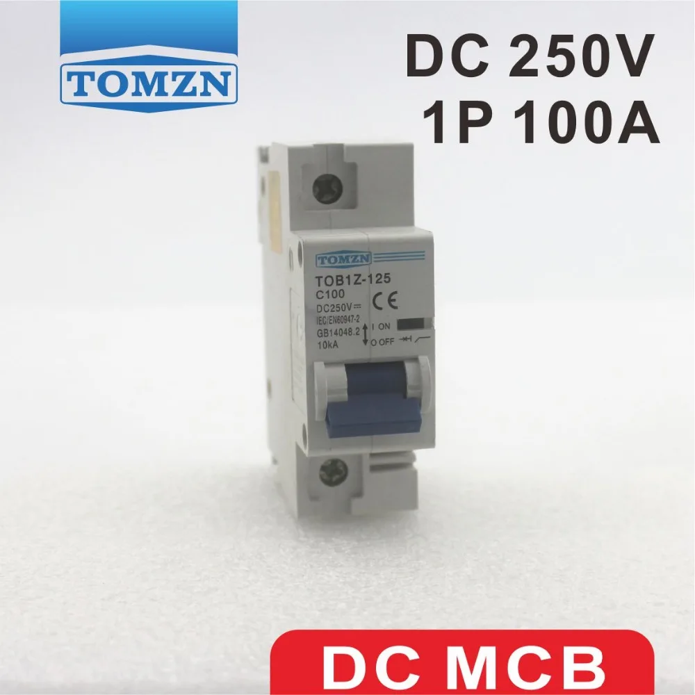 1 P 100A DC 250 V выключатель для PV системы