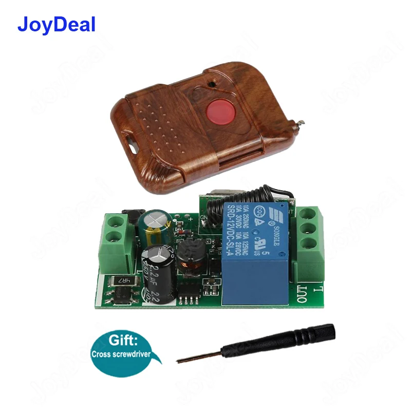 Универсальный беспроводной пульт дистанционного управления 433 МГц 110/220 в перем.