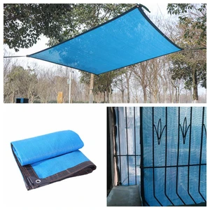 Tewango, синяя Защита от УФ-лучей, искусственная наружная Солнцезащитная ткань для сада, покрытие растений, сетка для затенения бассейна