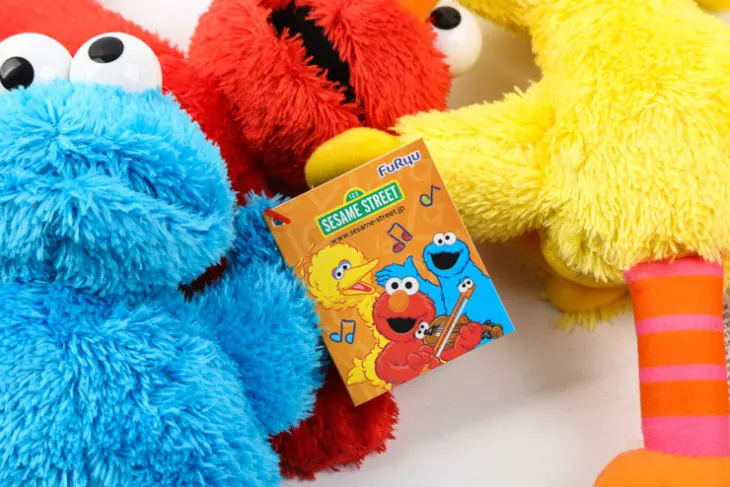 Улица Сезам мягкие плюшевые игрушки фигурка, 24 см/9," Elmo Печенья Монстр Детские кунжута плюшевые куклы вечерние принадлежности для Рождественский подарок