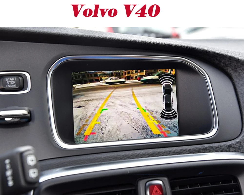 Задняя камера для Volvo V40/V60~ интерфейс экран дисплей Обновление Авто резервная парковка декодер для камеры модуль