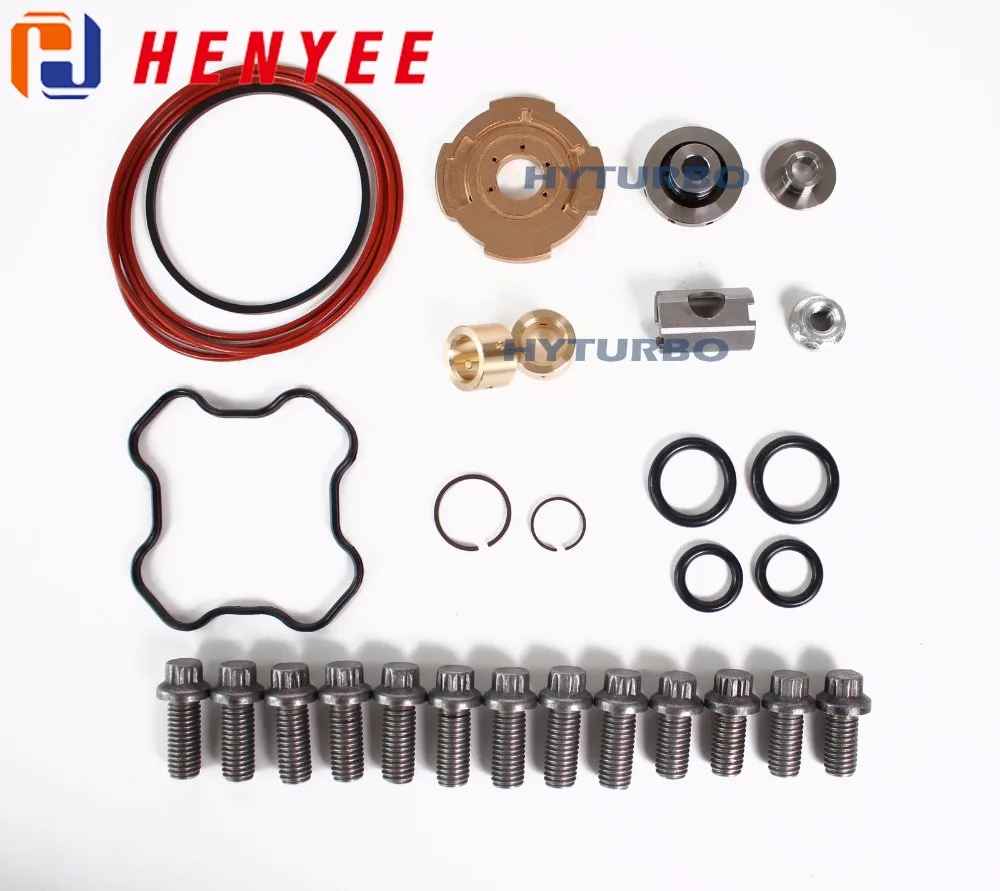 Модернизированный GTP38 TP38 Powerstroke 7 3 Turbo Rebuild Kit 360 градусов|Турбонагнетатели и