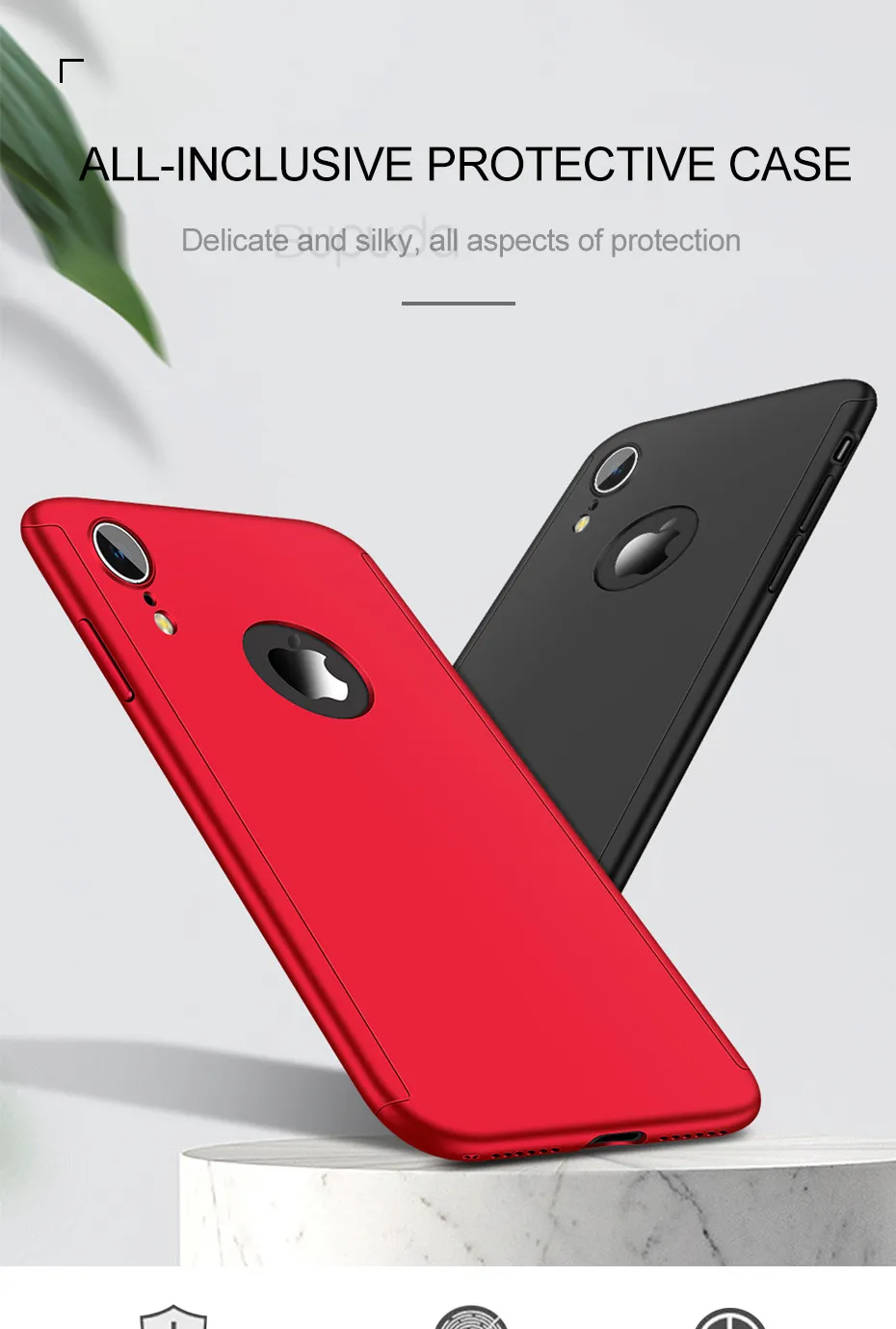 360 Полный Чехол для iPhone X XS XR XS MAX защитный чехол для iPhone5 5S SE 6 6s 7 8 Plus чехол для телефона со стеклом