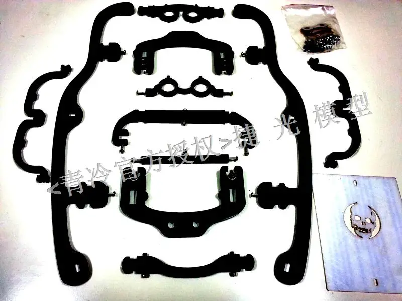 Черный/синий корпус рулон клетки с передней/рельсовой светодиодный кровельной