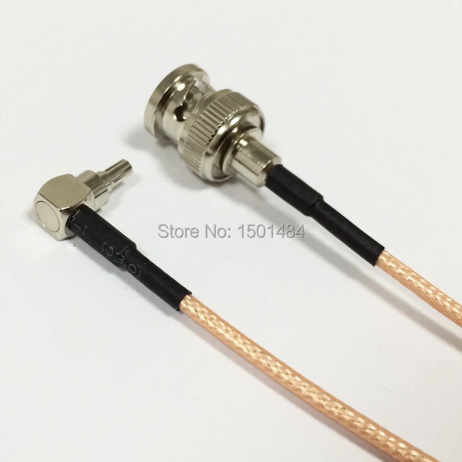 Новый BNC штекер соединитель переключатель CRC9 правый угол Конвертор RG316 по оптовой