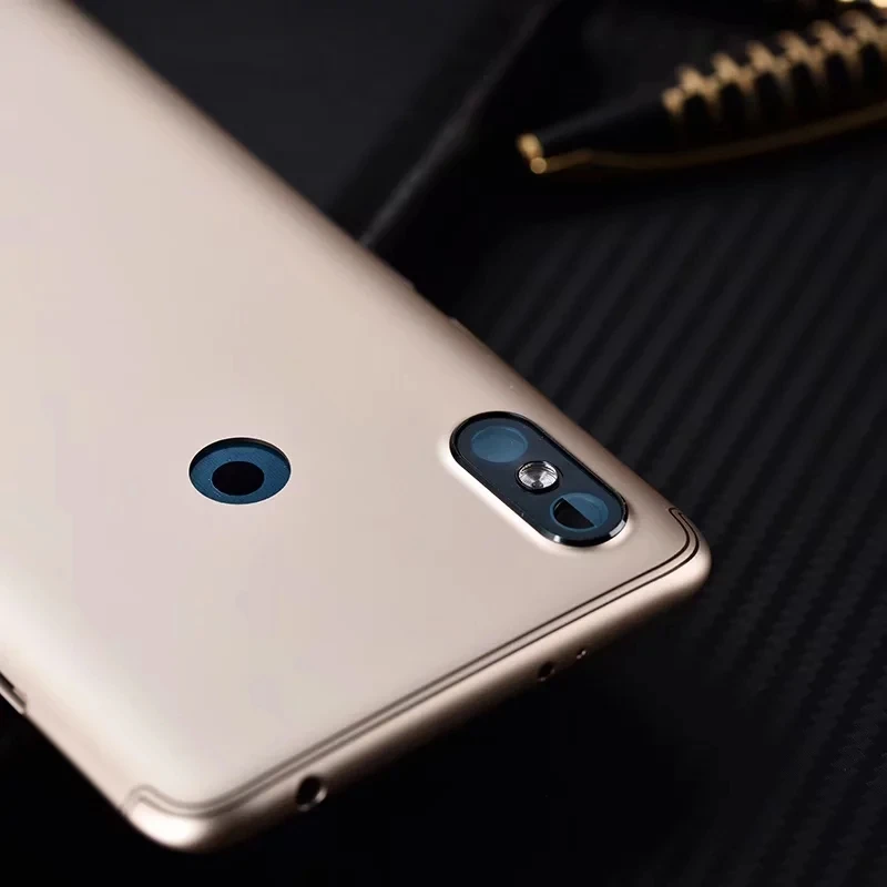Оригинальный Корпус для Xiaomi Redmi S2 пластиковая батарея задняя крышка Запасные