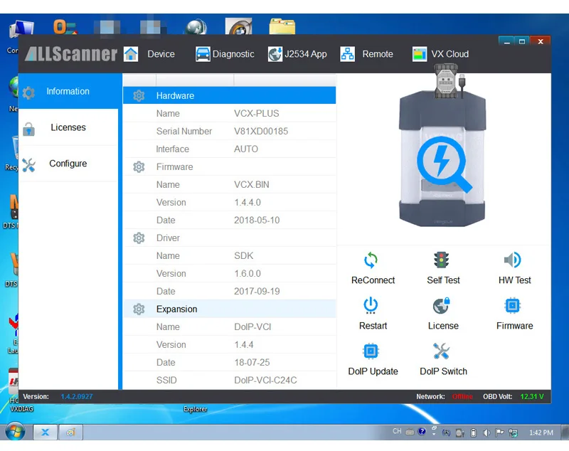V2019.9 VXDIAG C6 MB Star DoIP диагностический интерфейс с программным обеспечением HDD Идеальная замена SD C4/C5