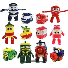 Robot Trains Transformation Anime Figures PVC RT Kay Alf Duke Train Car Robot Family Figure Toys for kids Robot Trains Transformation Anime Figures PVC RT Kay Alf Duke Train Car Robot Family Figure Toys for kids