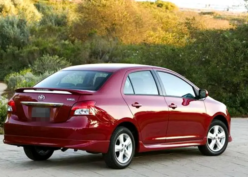 Автомобильный задний багажник спойлер для Toyota Yaris 2008 2009 2010 2011 2012 ABS Пластик грунтовка Цвет украшение в виде хвостового крыла задний спойлер