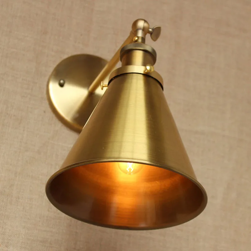 Винтажный Бронзовый настенный светильник в стиле ретро E27 110 220 В|lamp aromatherapy|lampwall lamp