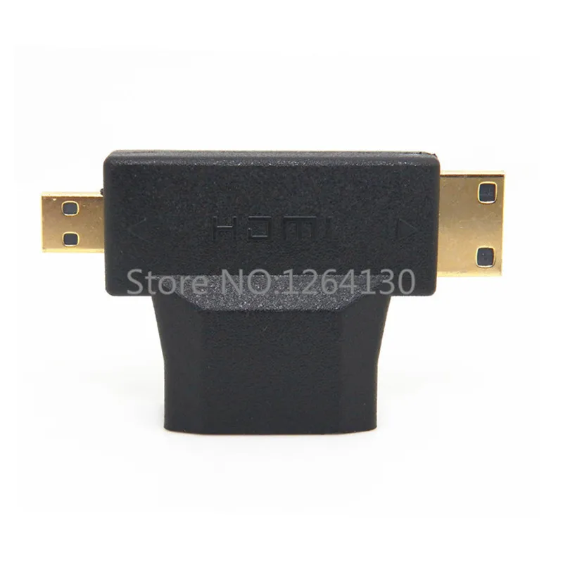 3 в 1 Micro HDMI и Mini штекер на Женский телефон для Android/планшета/планшетов 1080P HDTV