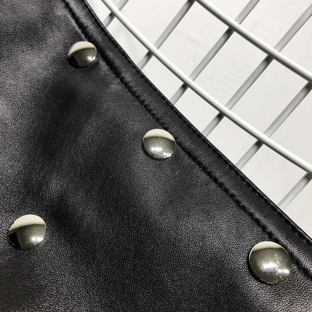 Женская двубортная куртка из натуральной овечьей кожи yoloager | одежда