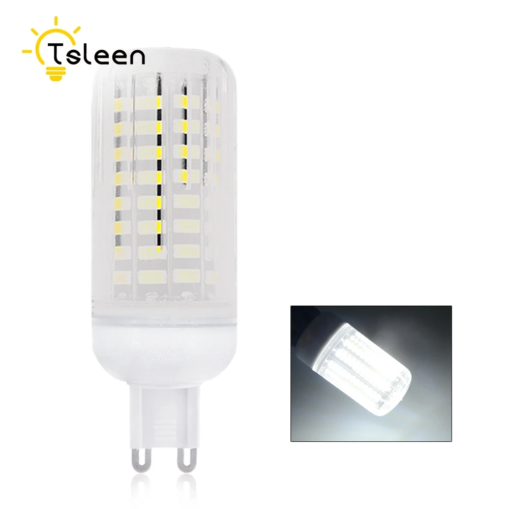 G9 5733 SMD светодиодный светильник световой поток более 5730 2835 Светодиодный светильник-кукуруза 220 В 230 в 240 В 110 в 120 в 15 Вт 12 Вт точечный светильник