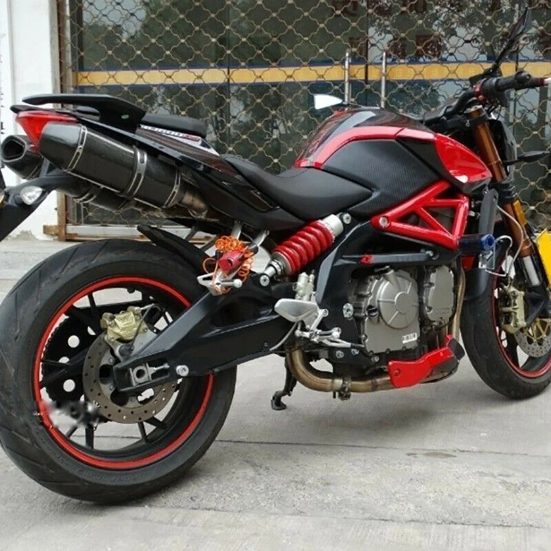 Для Benelli 600 выхлопная труба, полный комплект, выхлопная труба для мотоцикла, глушитель, соединительная средняя Соединительная труба под сиденьем, слипоны для Benelli 600
