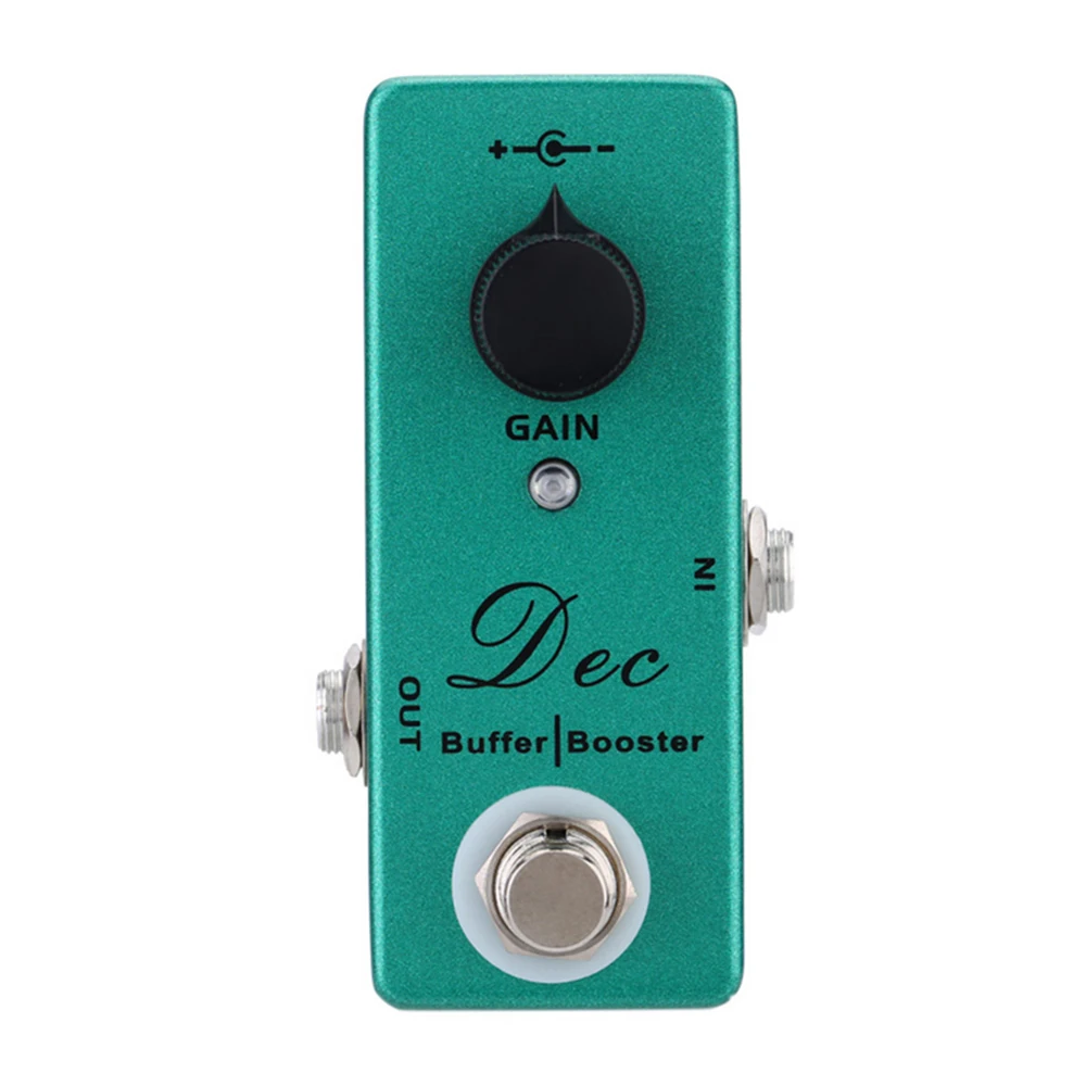 

Mosky DEC BUFFER AND BOOSTER Guitar Effect Pedal Mini Effect Pedal Clean Boost Full Metal Shell Guitar Parts & Accessories