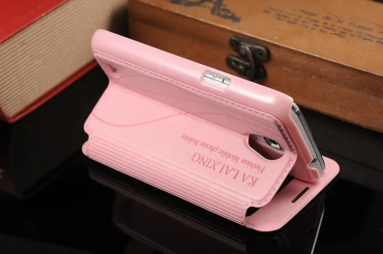 Core G3588 Luxury View Window Leather Case for Samsung Galaxy Flip Stand Cover Phone Back 3586 |