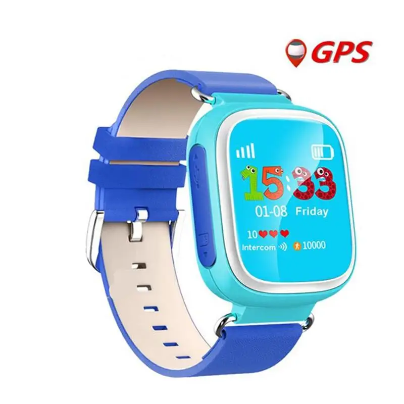 Детские Смарт часы с GPS трекером кнопкой SOS и определителем местоположения|gps smart