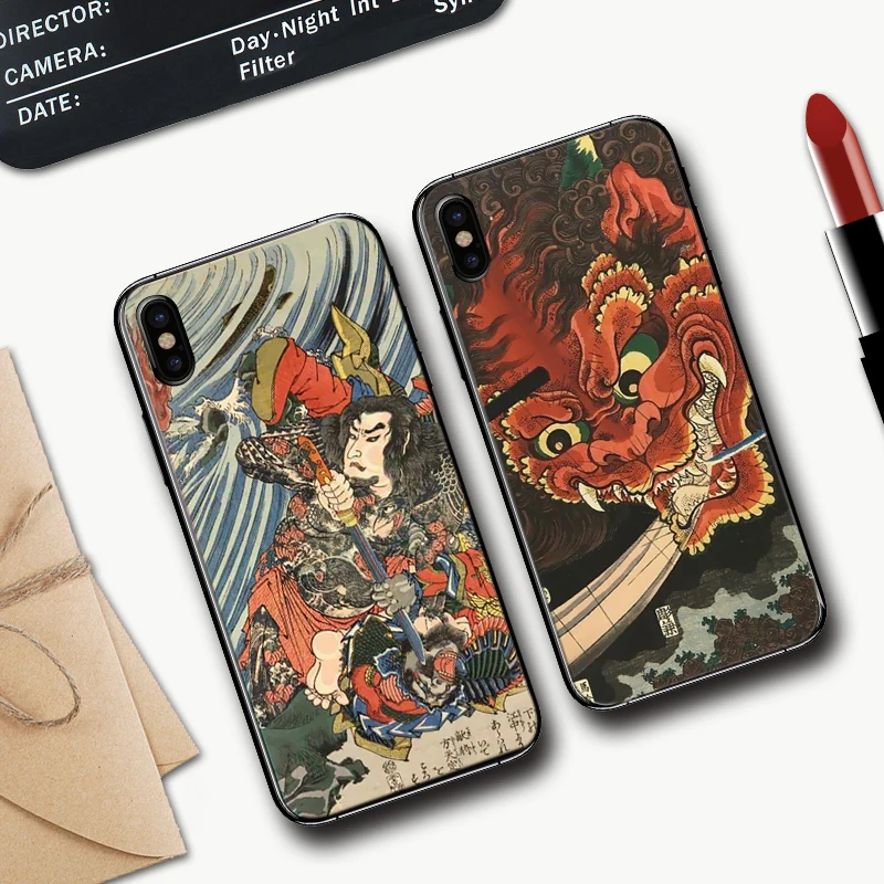 Силиконовый чехол в японском стиле для iPhone 5 SE 5S 6 6S Plus 7 8 11 Pro X XS Max XR|Бамперы| |