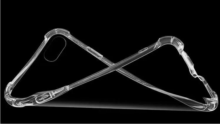 300 шт. оптовая продажа чехол для iPhone 5 5s SE 6 6s 7 8 plus X iX противоударный прозрачный