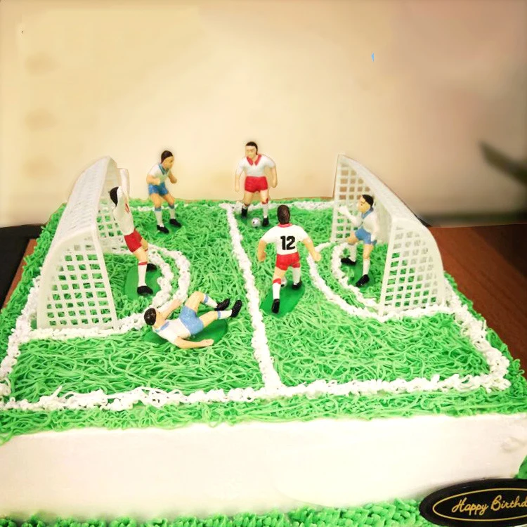 Украшение для футбольной команды|cake decorating|party cake decorationfootball |