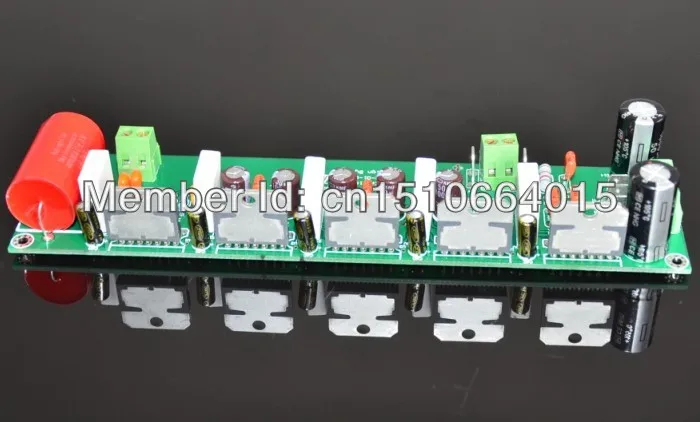 Diy комплект hifi большой ватт моно усилитель tda7293 5 параллельный 410 Вт пять