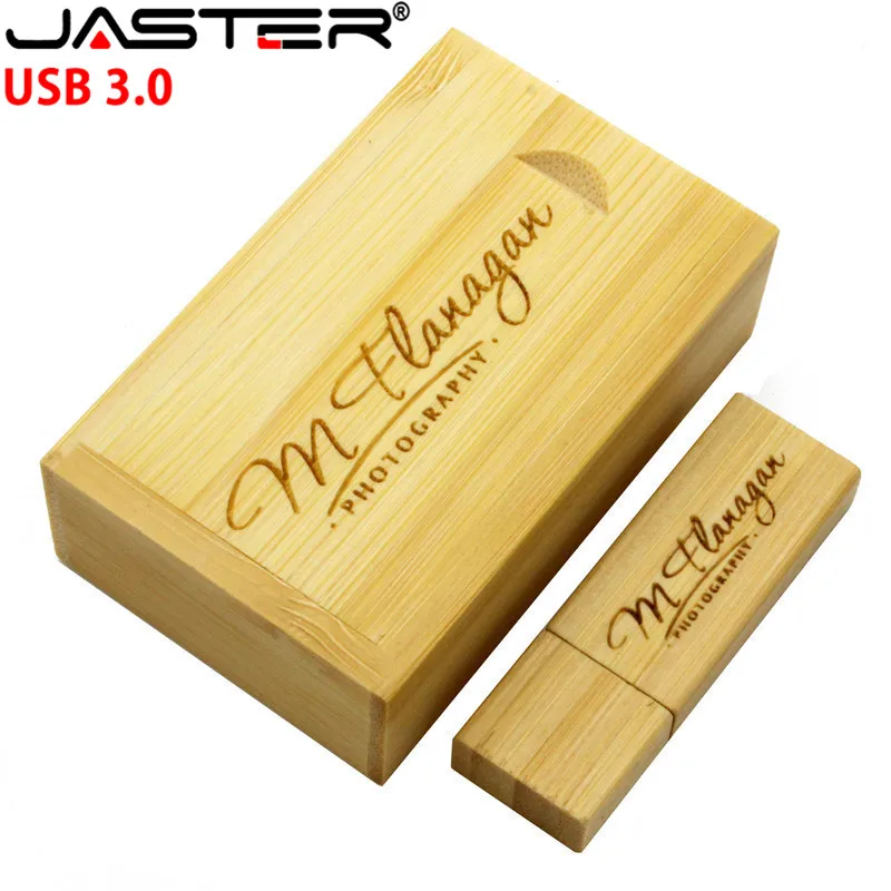 JASTER USB3.0+ коробка(10 шт. бесплатный логотип) дерево клен usb флэш-накопитель Флешка 4 ГБ 16 ГБ 32 ГБ 64 Гб карта памяти логотип клиента