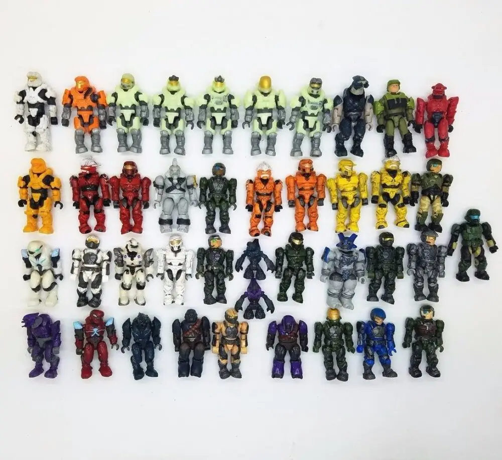 Экшн фигурка Mega Bloks Halo Reach M222C в случайном порядке 20 шт.|Игровые фигурки и