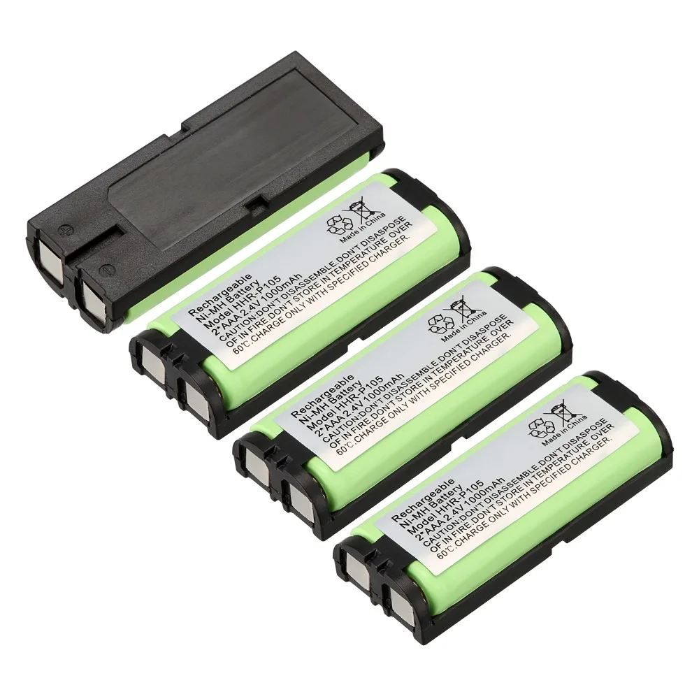 1 ~ 4 шт Pro 2 V 1000mAh батарея для домашнего телефона Panasonic HHR P105 HHRP105A KX242|Перезаряжаемые