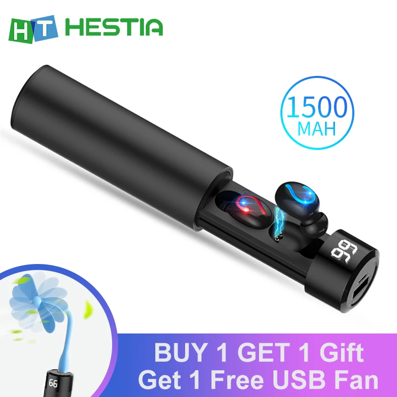 Новинка HBQ Hifi Звук Bluetooth наушники беспроводные 5,0 Powerbank шумоподавление наушники спортивные стерео наушники гарнитура VS Q32