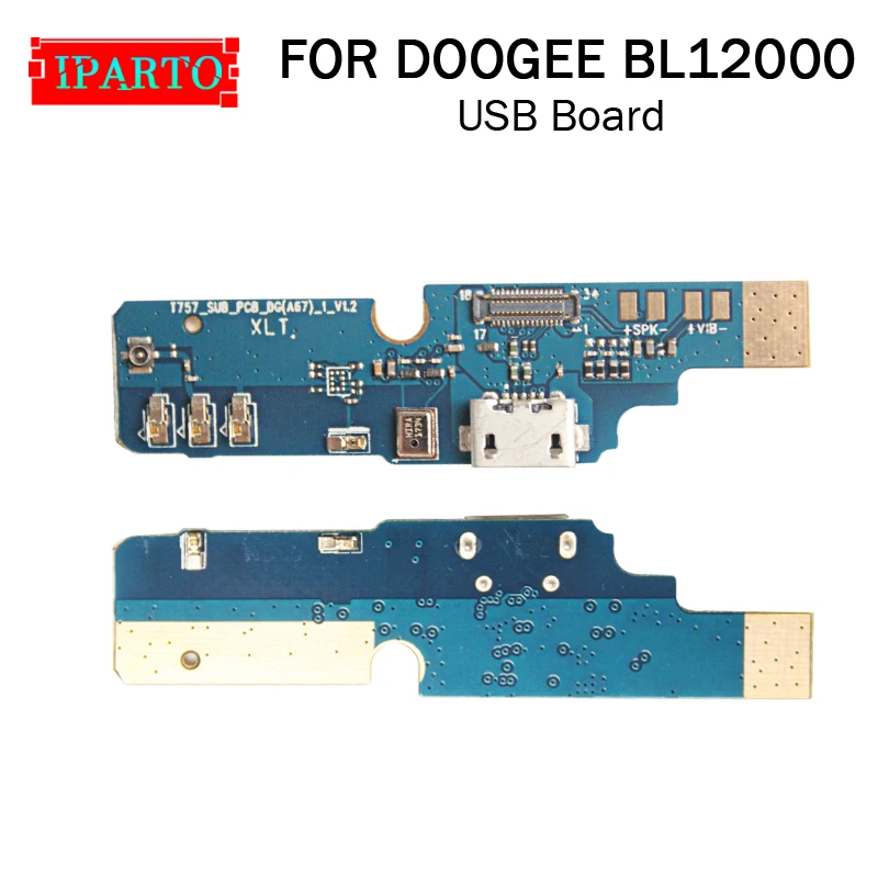 Usb-плата DOOGEE BL12000 100% оригинальная новая для usb-разъема Сменные аксессуары сотового