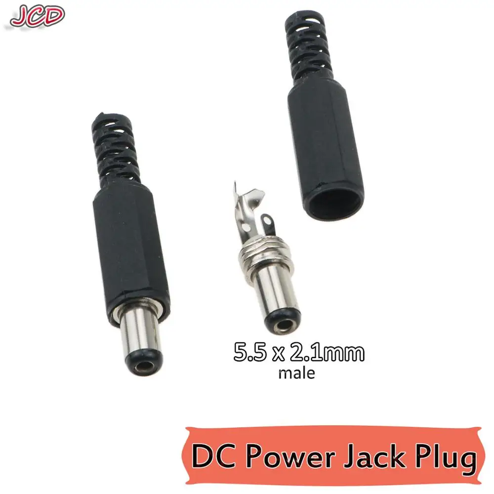 No10 JCD DC разъем питания разъем 5,5*2,1 мм 5,5x2,1 5,5x2,5 мм мужской/женский DC-005 DC022 DC022B DC-025M DC099 DC мощность - Цвет: No10