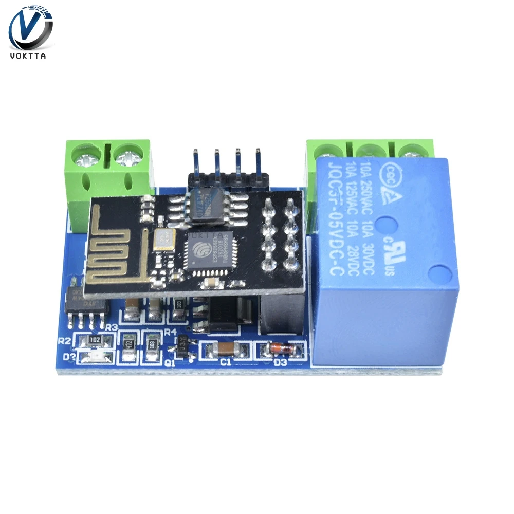 Реле Wi-Fi 5 в с чипом ESP8266 реле задержки таймера плата контроллера для домашней